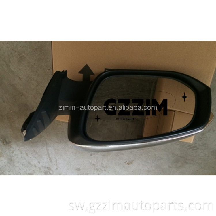 ABS CAR CAR CLOME CHROME & Nyeusi LED Vioo Vioo mlango wa kioo upande wa Hilux Vigo 2016+